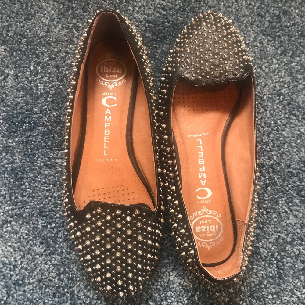 Jeffrey Campbell studded flats